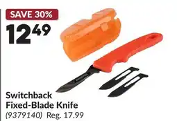 Princess Auto Switchback Fixed-Blade Knife offer