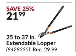 Princess Auto 25 to 37 in. Extendable Lopper offer