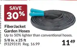 Princess Auto FiberJacket Garden Hoses 5/8 in. x 25 offer