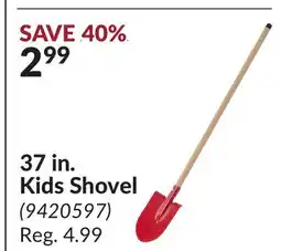 Princess Auto 37 in. Kids Shovel offer