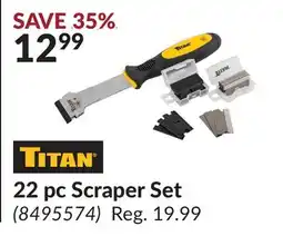 Princess Auto 22 pc Scraper Set offer