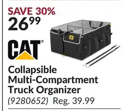 Princess Auto Collapsible Multi-Compartment Truck Organizer offer