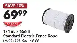 Princess Auto 1/4 in. x 656 ft Standard Electric Fence Rope offer