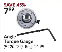 Princess Auto Angle Torque Gauge offer