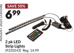 Princess Auto 2 pk LED Strip Lights offer