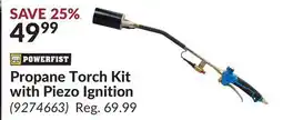 Princess Auto Propane Torch Kit with Piezo Ignition offer