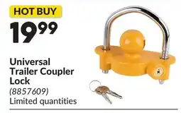 Princess Auto Universal Trailer Coupler Lock offer