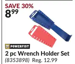 Princess Auto 2 pc Wrench Holder Set offer