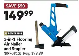 Princess Auto 3-in-1 Flooring Air Nailer and Stapler offer