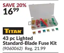 Princess Auto 43 pc Lighted Standard-Blade Fuse Kit offer