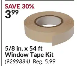 Princess Auto 5/8 in. x 54 ft Window Tape Kit offer