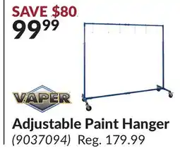 Princess Auto Adjustable Paint Hanger offer