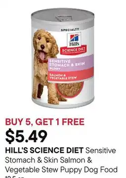 Petvalu Sensitive Stomach & Skin Salmon & Vegetable Stew Puppy Dog Food offer