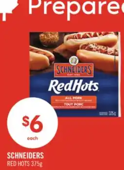 Shoppers Drug Mart SCHNEIDERS RED HOTS offer