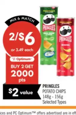 Shoppers Drug Mart PRINGLES POTATO CHIPS offer