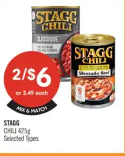 Shoppers Drug Mart STAGG CHILI offer