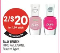Shoppers Drug Mart SALLY HANSEN PURE NAIL ENAMEL offer