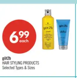 Shoppers Drug Mart göt2b HAIR STYLING PRODUCTS offer