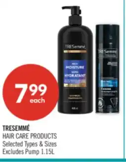 Shoppers Drug Mart TRESEMME HAIR CARE PRODUCTS offer