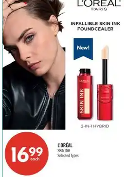 Shoppers Drug Mart L'ORÉAL SKIN INK offer