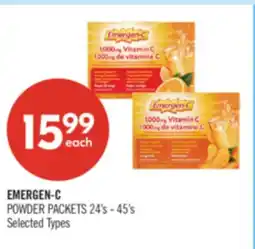 Shoppers Drug Mart EMERGEN-C POWDER PACKETS offer