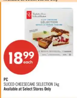 Shoppers Drug Mart PC SLICED CHEESECAKE SELECTION offer