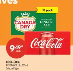 Shoppers Drug Mart COCA-COLA BEVERAGES offer