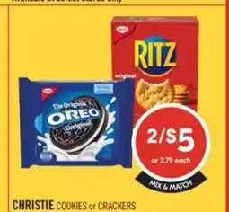 Shoppers Drug Mart CHRISTIE COOKIES OR CRACKERS offer