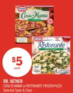 Shoppers Drug Mart DR. OETKER CASA DI MAMA or RISTORANTE FROZEN PIZZA offer
