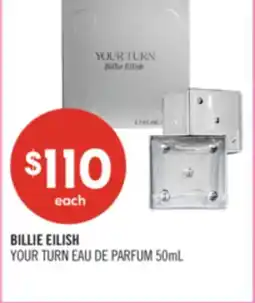 Shoppers Drug Mart BILLIE EILISH YOUR TURN EAU DE PARFUM offer