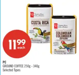 Shoppers Drug Mart PC GROUND COFFEE offer