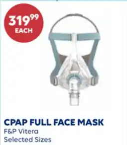 Wellwise by Shoppers CPAP FULL FACE MASK offer