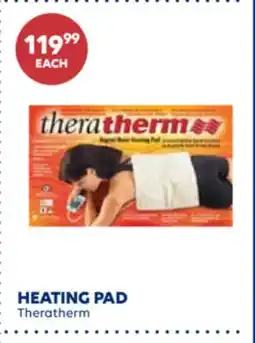 Wellwise by Shoppers HEATING PAD Theratherm offer