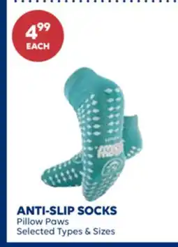 Wellwise by Shoppers ANTI—SLIP SOCKS Pillow Paws offer