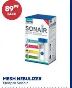Wellwise by Shoppers MESH NEBULIZER Medpro Sonair offer