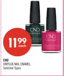 Shoppers Drug Mart CND VINYLUX NAIL ENAMEL offer