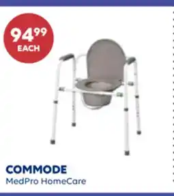 Wellwise by Shoppers COMMODE MedPro HomeCare offer