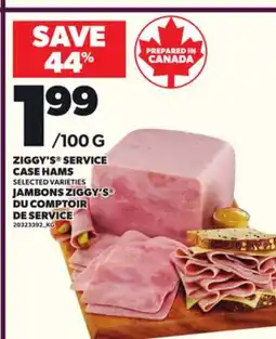 Independent City Market ZIGGY'S SERVICE CASE HAMS offer