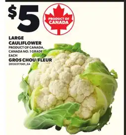 Independent City Market LARGE CAULIFLOWER offer