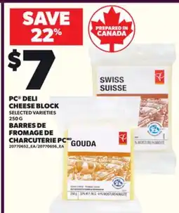 Independent City Market PC DELI CHEESE, 250 G offer