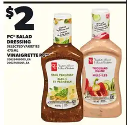 Independent City Market PC SALAD DRESSING, 475 ML offer