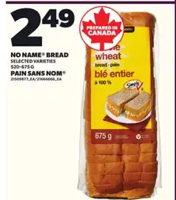 Independent City Market NO NAME BREAD, 520-675 G offer