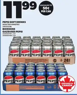 Independent City Market PEPSI SOFT DRINKS. 24X355 ML offer