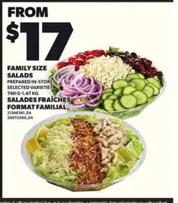 Independent City Market FAMILY SIZE SALADS, 740 G-1.47 KG offer