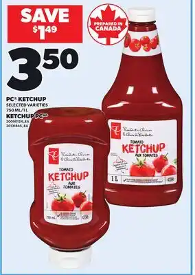 Independent City Market PC KETCHUP, 750 ML/1L offer