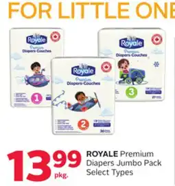 Rexall ROYALE Premium Diapers Jumbo Pack offer