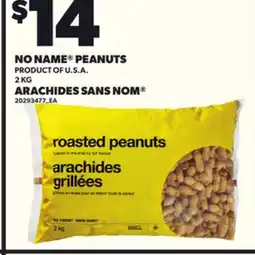 Independent City Market NO NAME PEANUTS, 2 KG offer