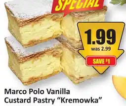 Starsky Marco Polo Vanilla Custard Pastry offer