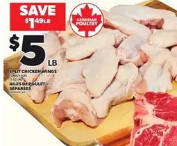 Independent City Market SPLIT CHICKEN WINGS offer