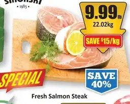 Starsky Fresh Salmon Steak offer